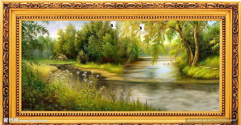 风景油画