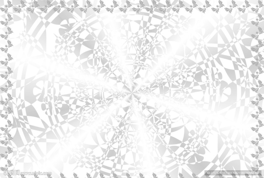 银闪闪 证书底纹