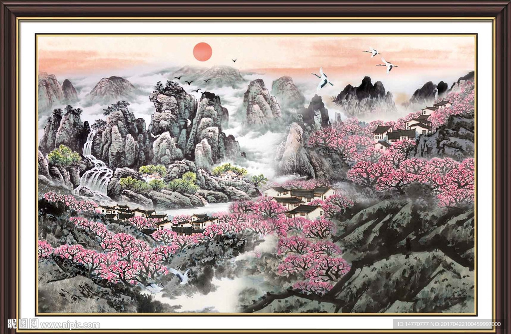 国画山水