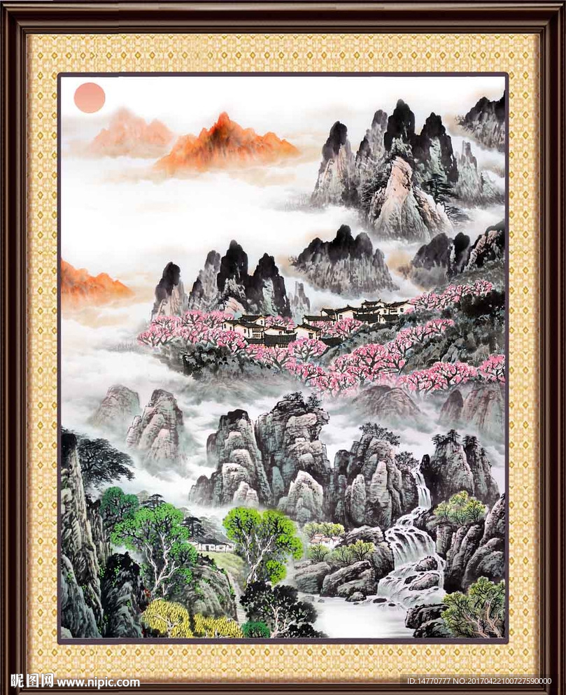 国画山水