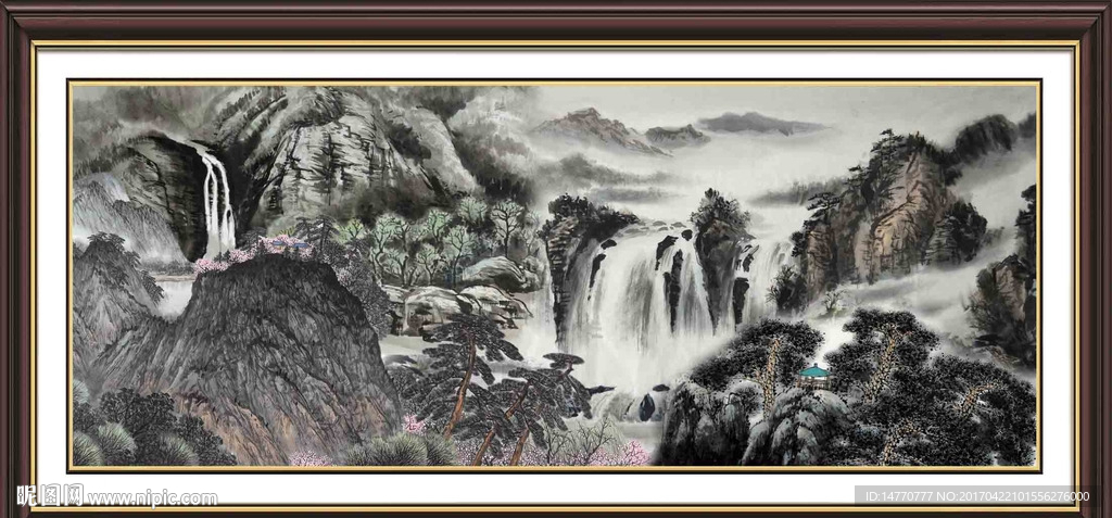 山水国画