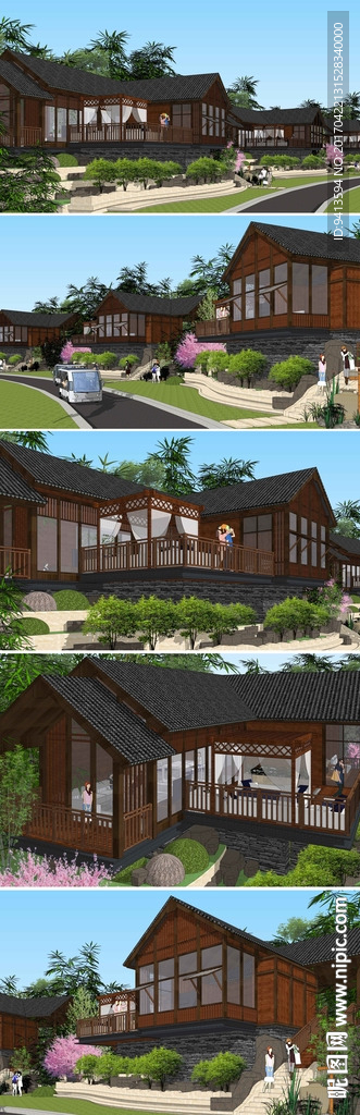 竹林度假别墅