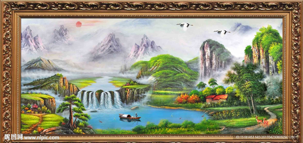 风景油画
