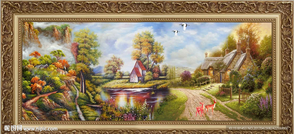 风景油画