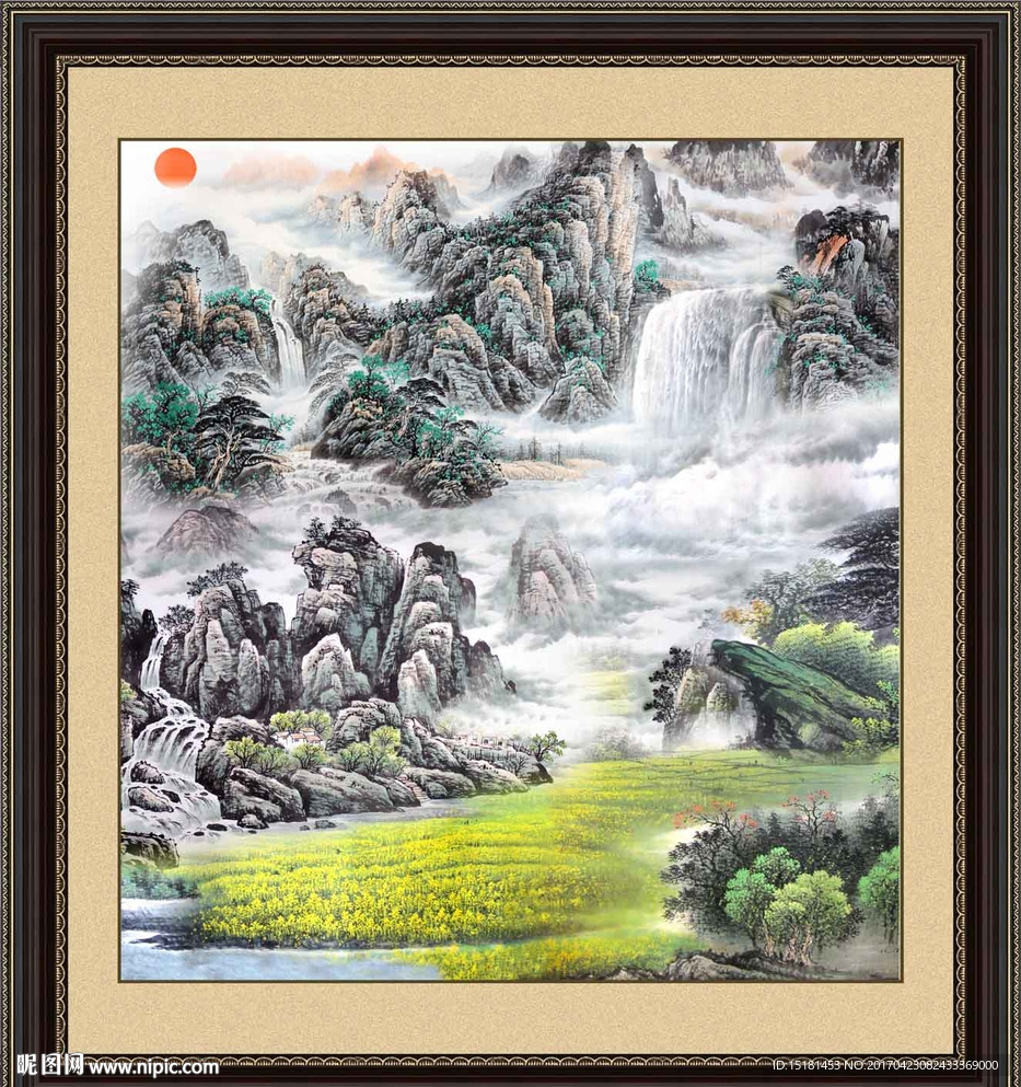 国画山水