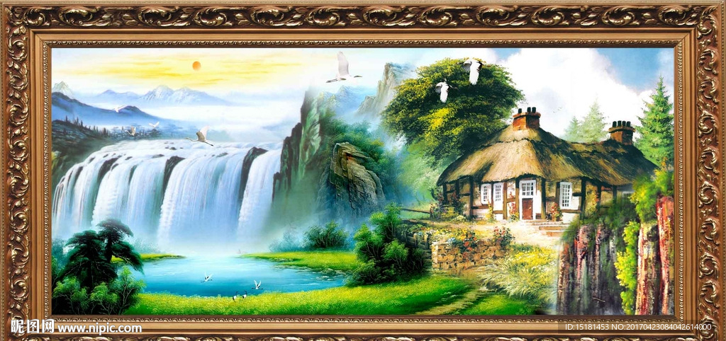 风景油画