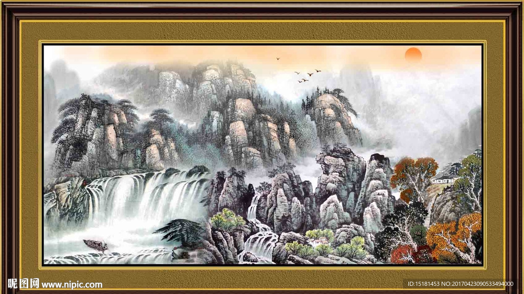 国画山水