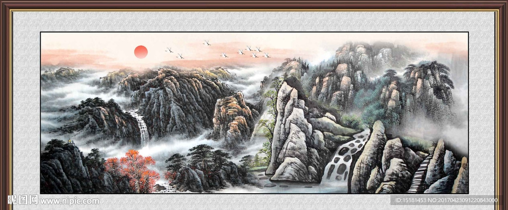 国画山水