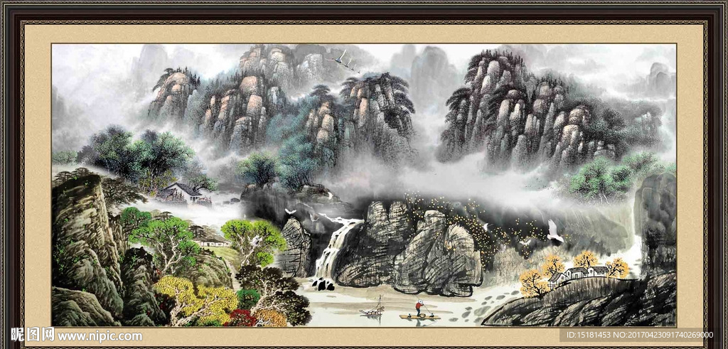 国画山水