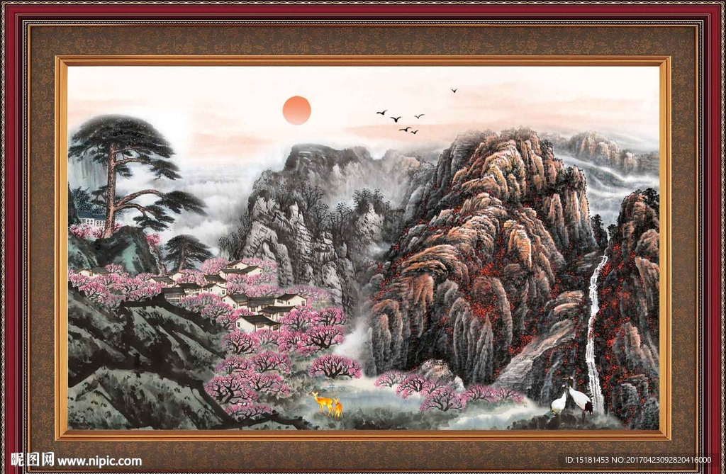 国画山水