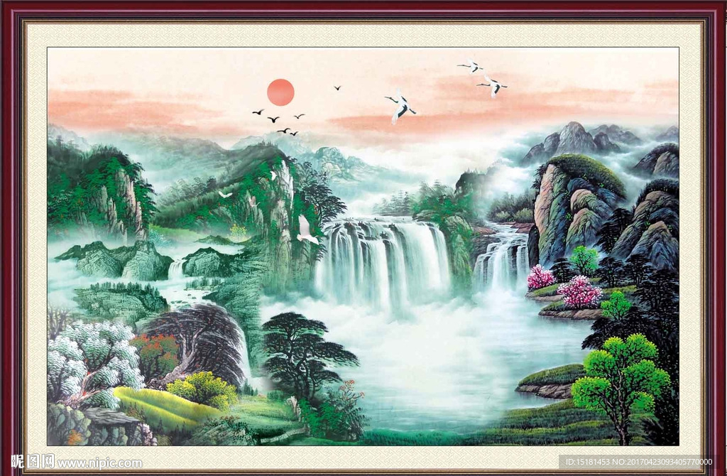 国画山水
