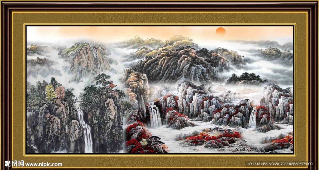 国画山水