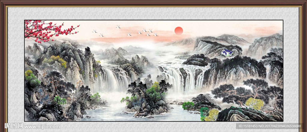国画山水
