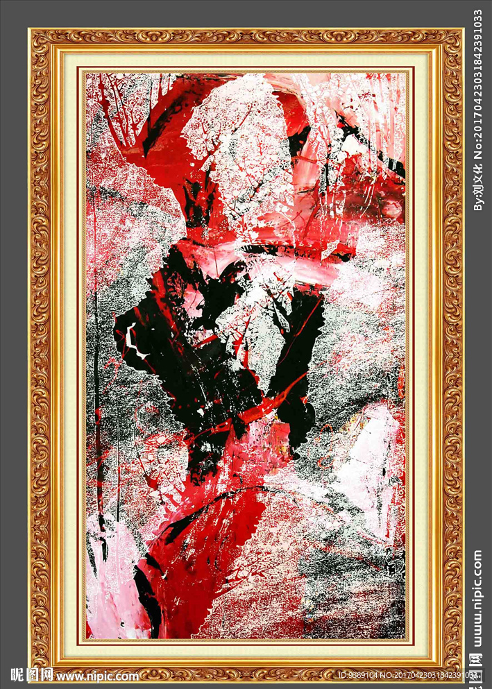 抽象油画