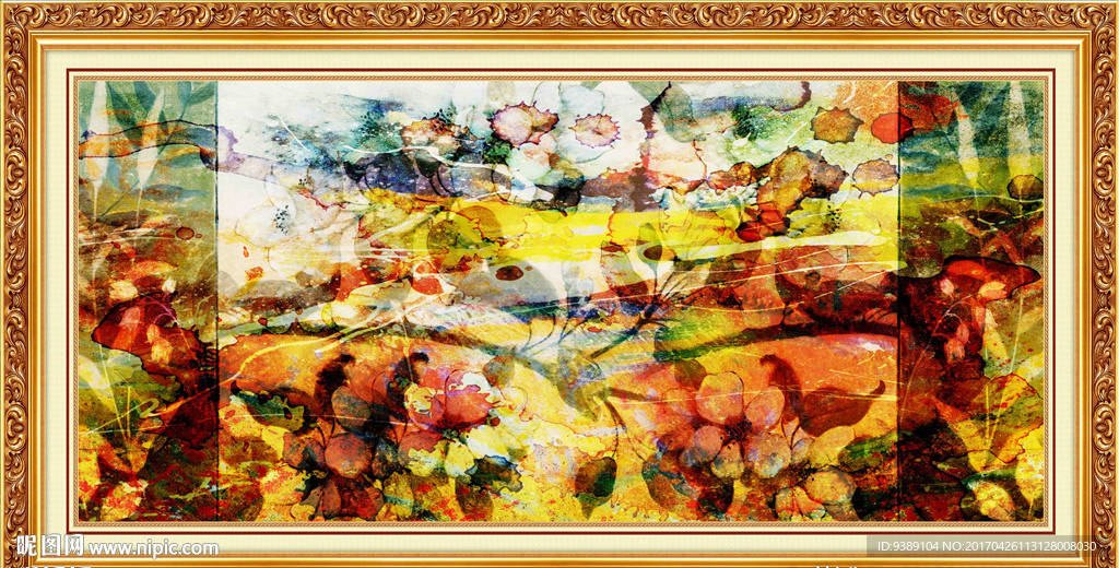 花卉油画