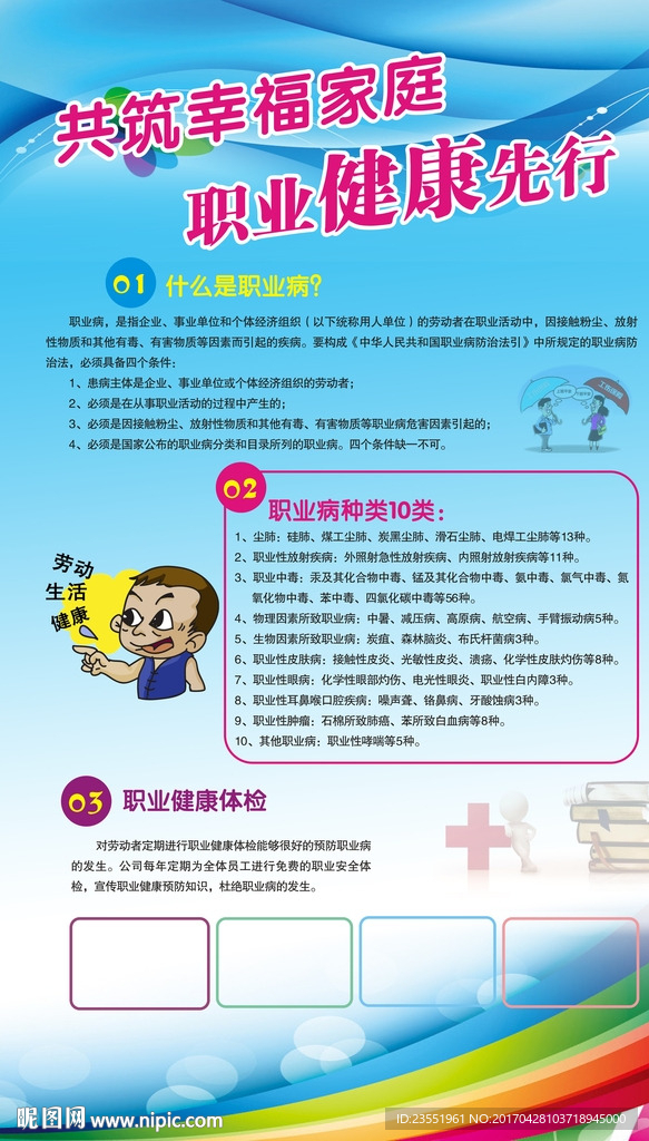 职业病展板