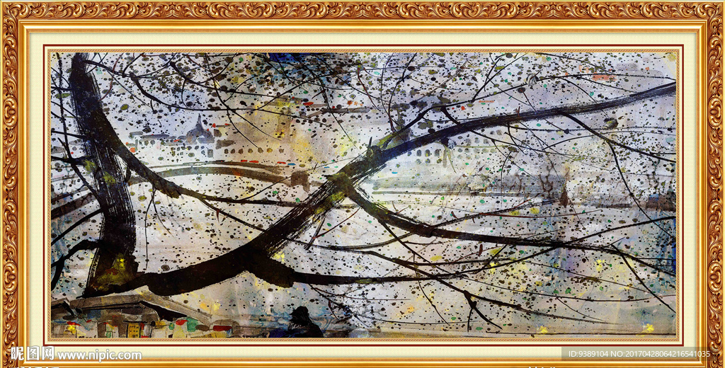 树油画
