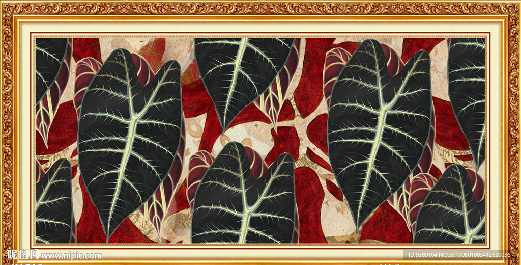 花卉油画