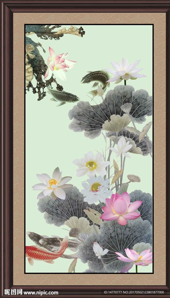 荷花图