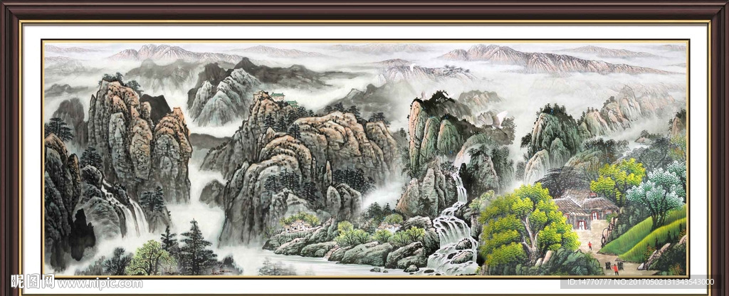国画山水