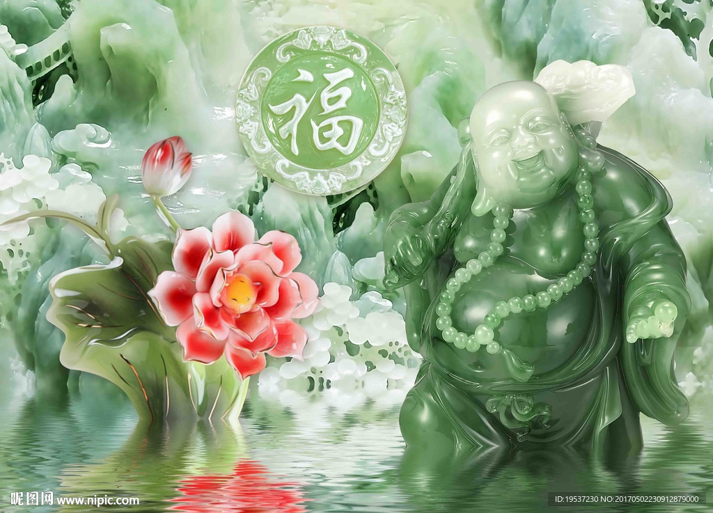 大型高清玉雕壁画