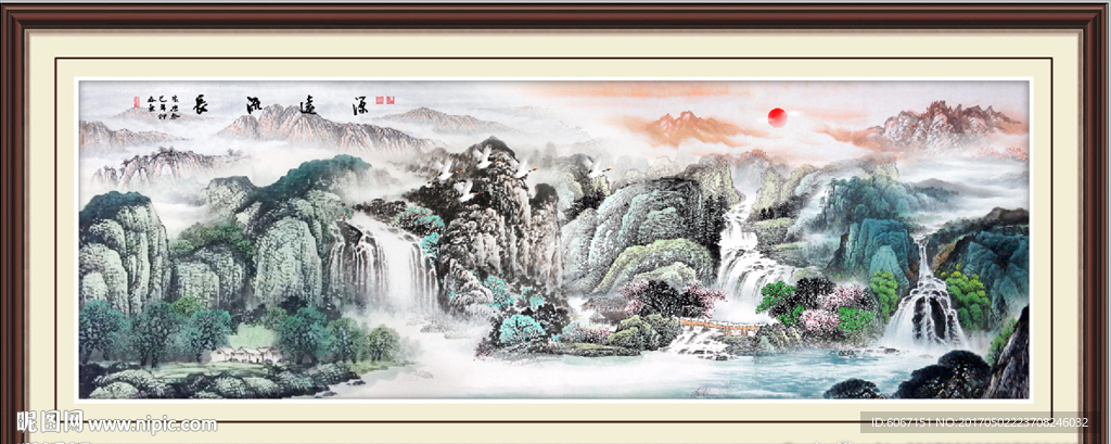 国画山水