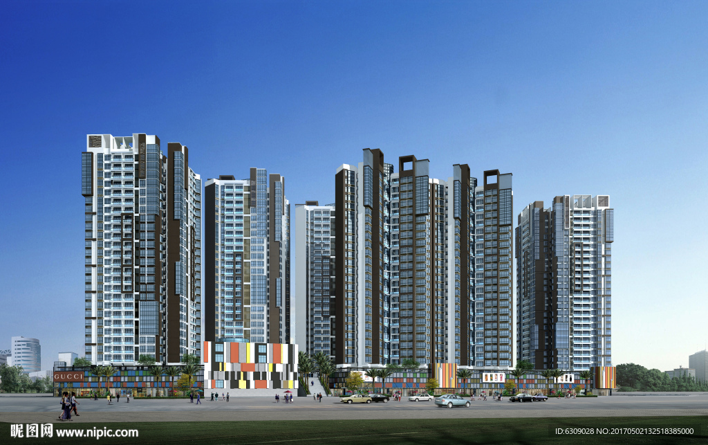 住宅沿街立面