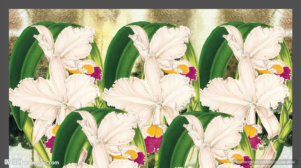 花卉油画