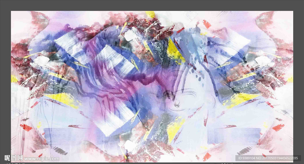 抽象油画