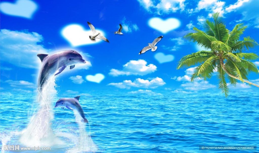 海景椰子树
