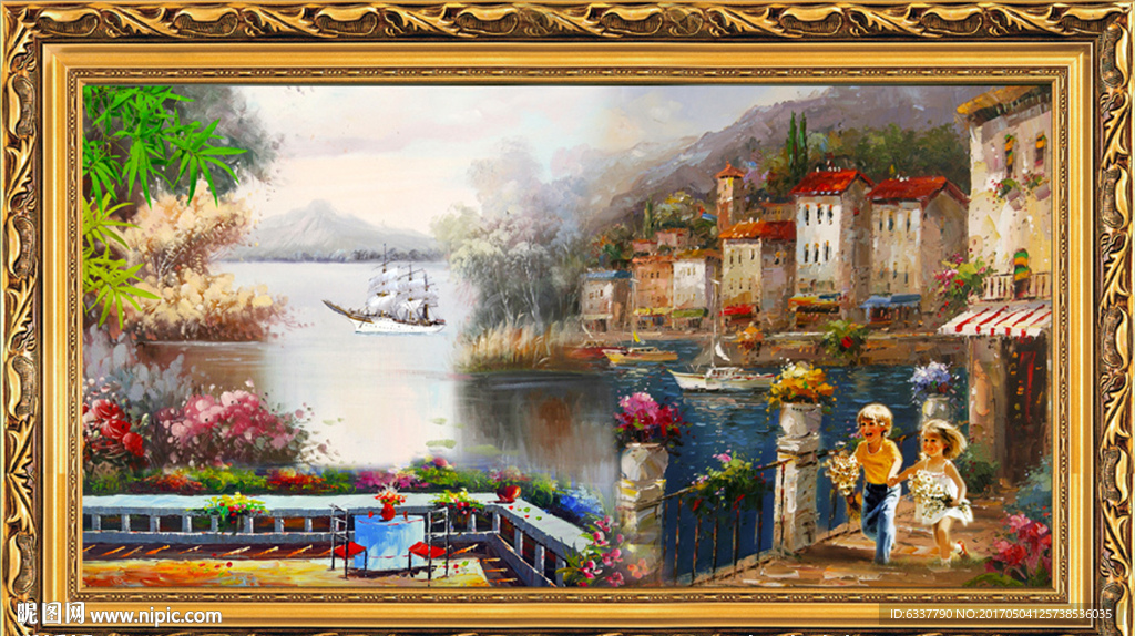 油画 油画风景 油画山水 风景