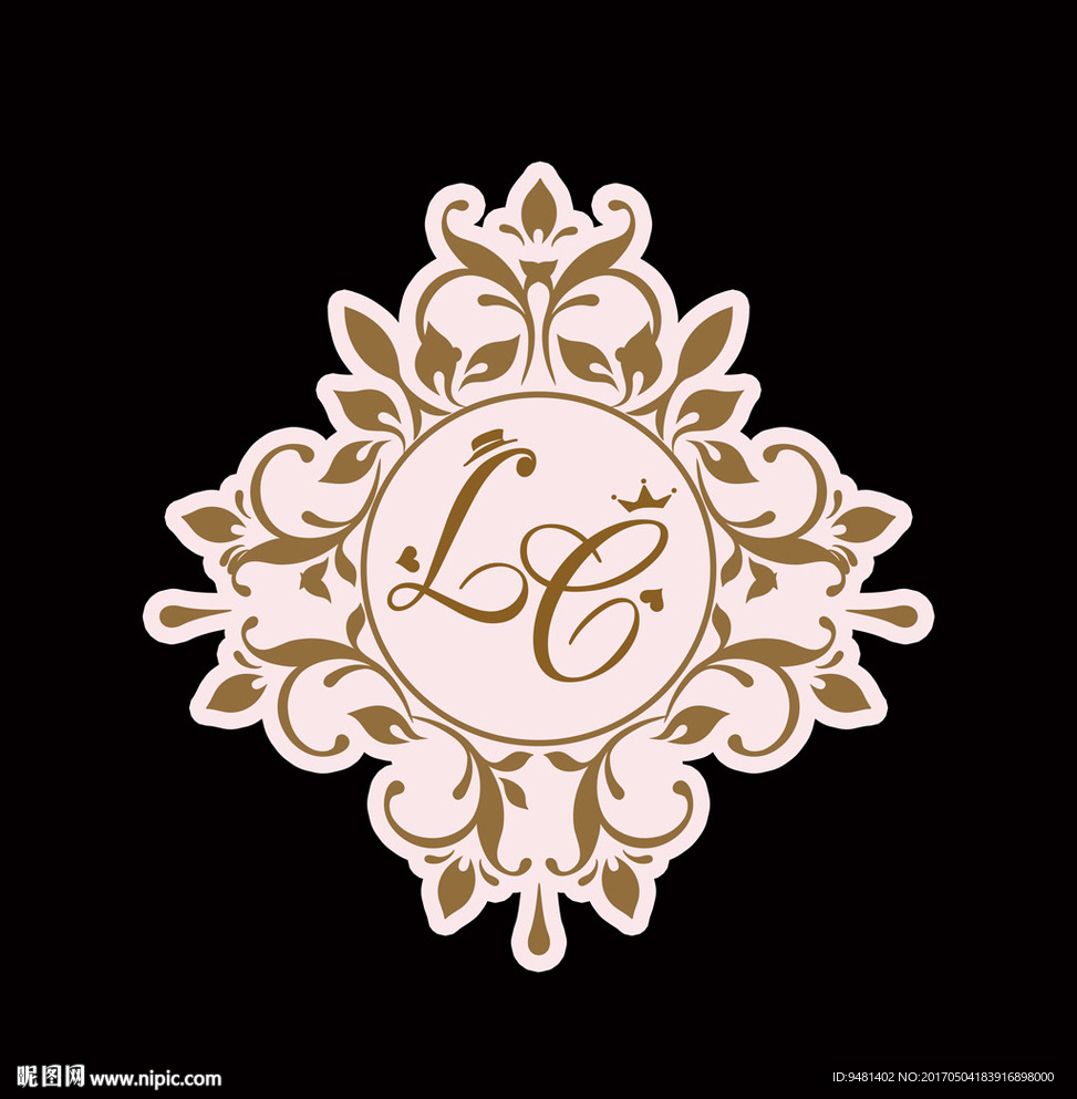 香槟婚礼logo