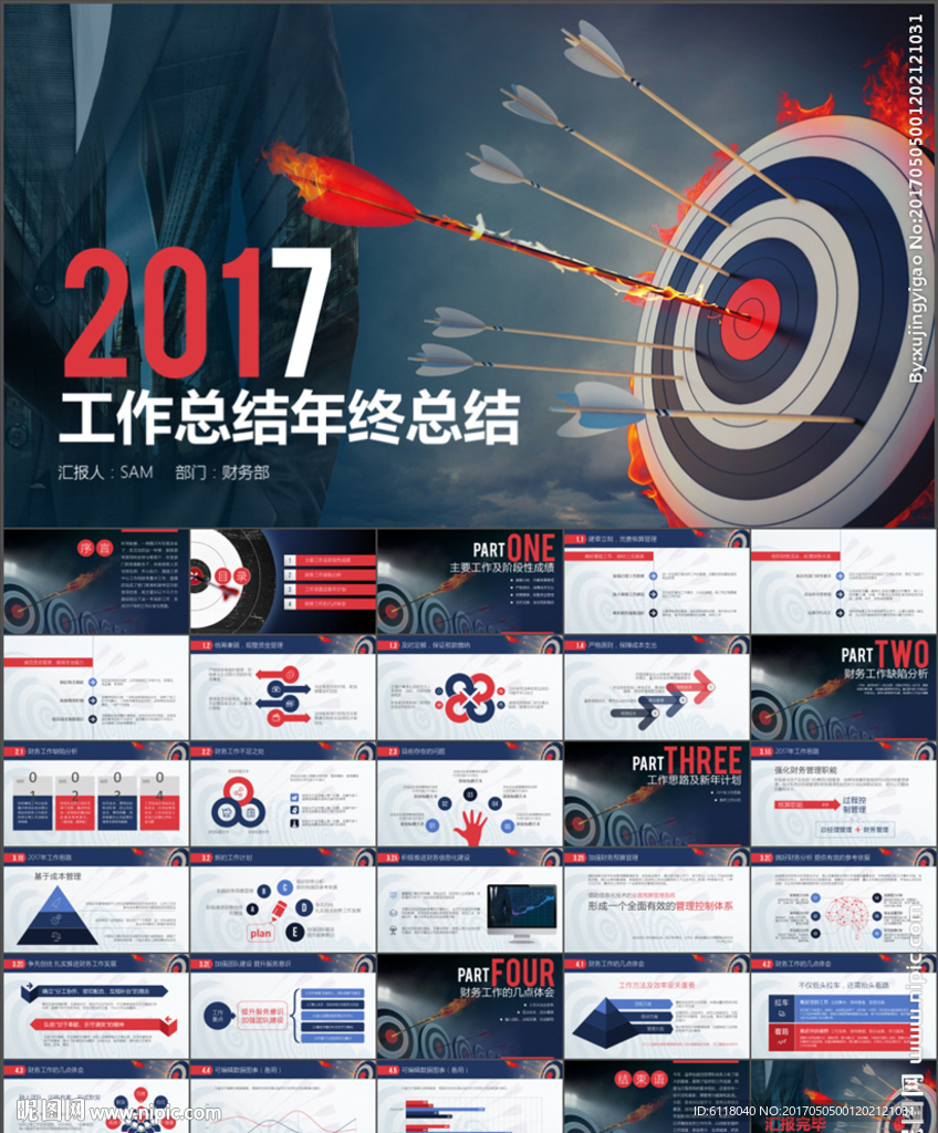 工作总结年终总结新年计划PPT