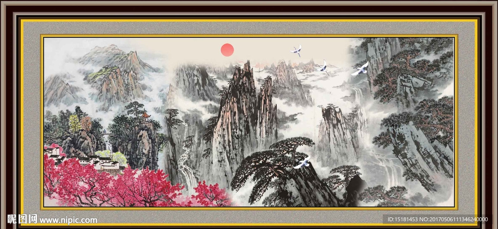 国画山水