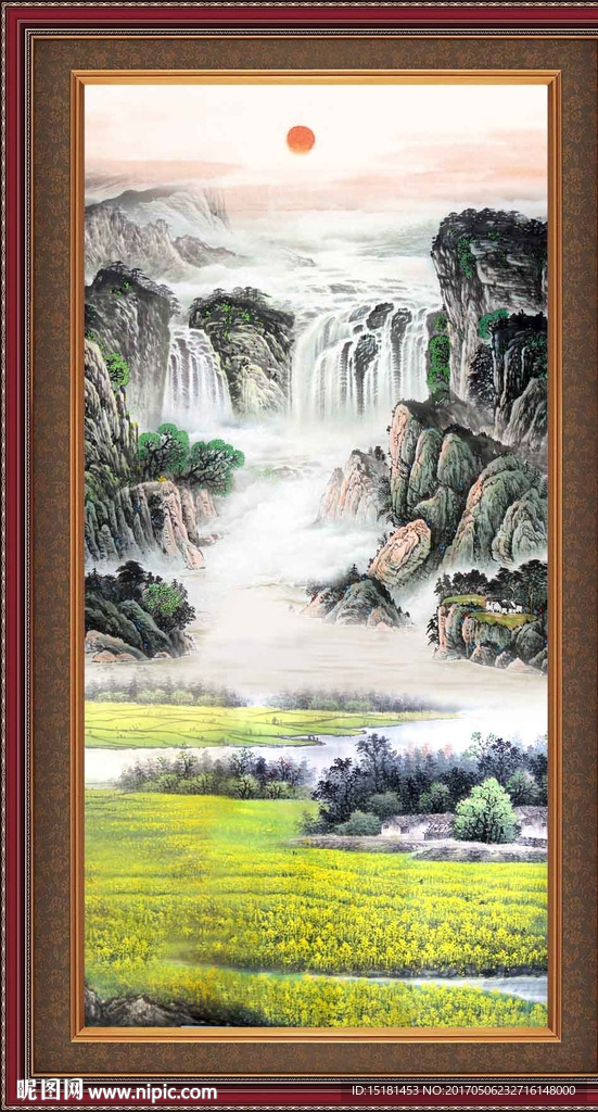 山水国画