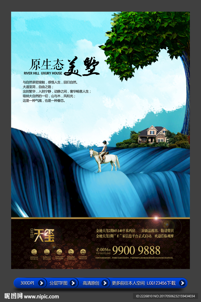 高端房地产广告