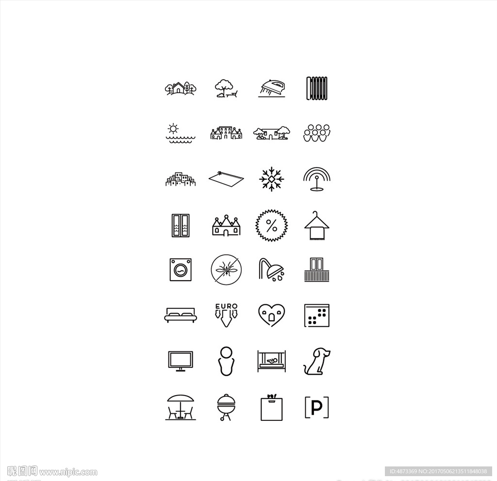 香格里拉别墅的图标