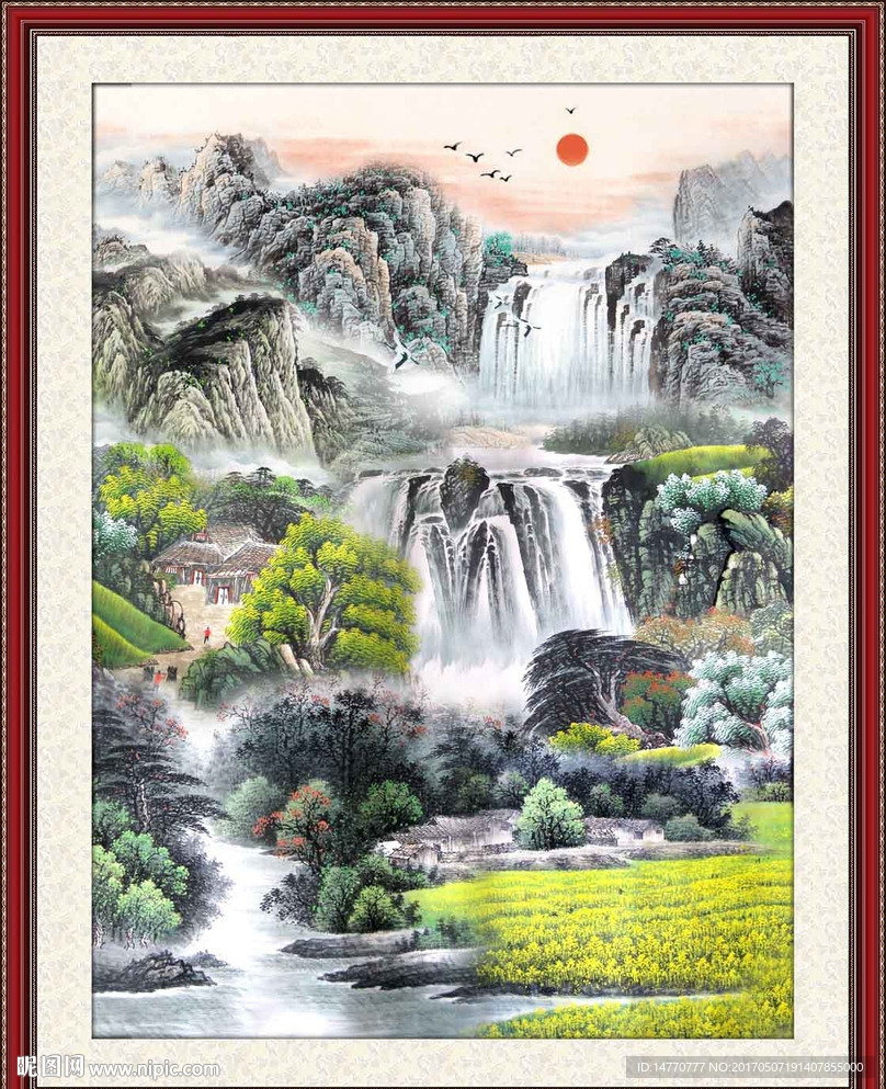 山水国画