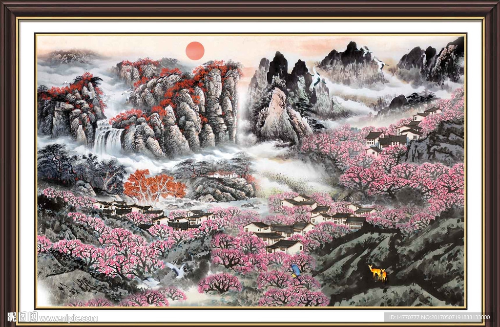 旭日东升
