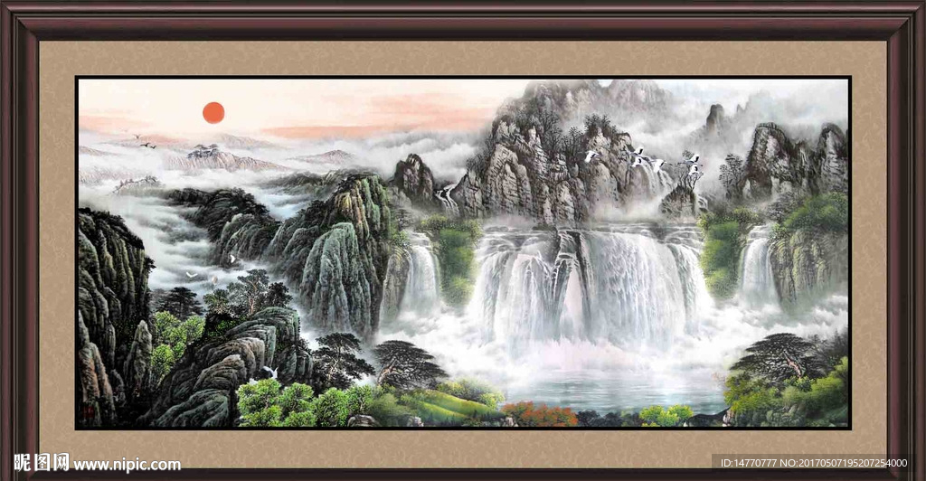 国画山水