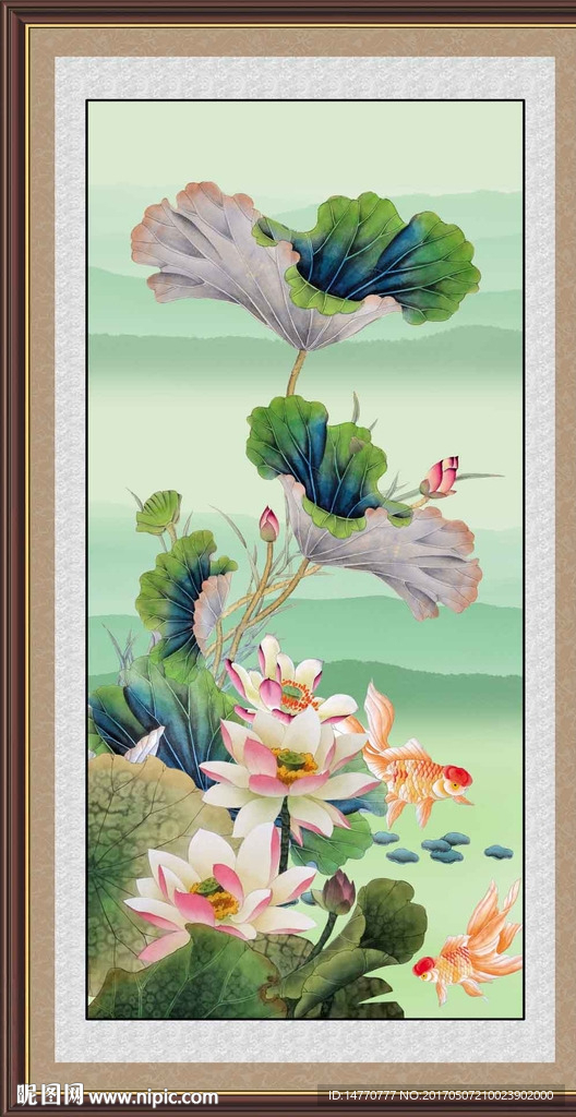 荷花图
