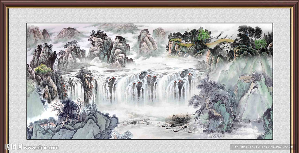 国画山水