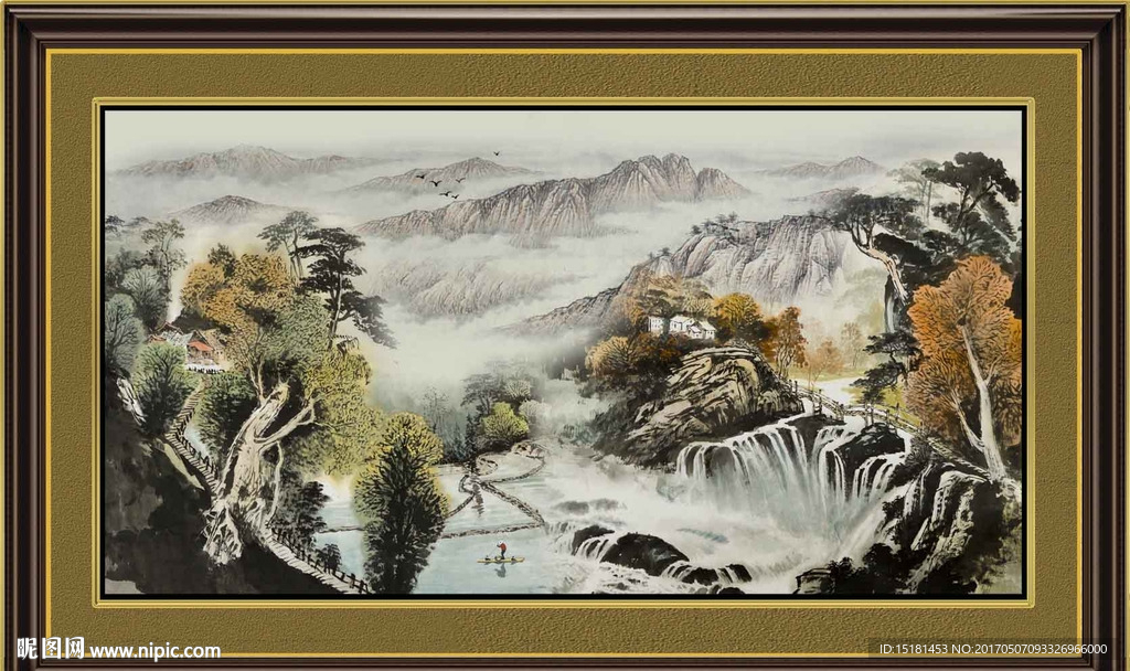 国画山水