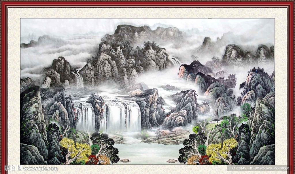 国画山水