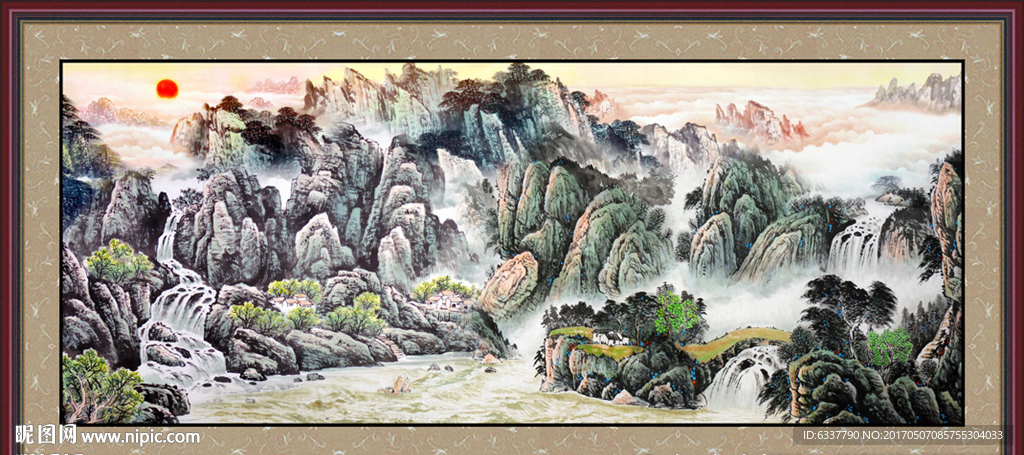 山水画