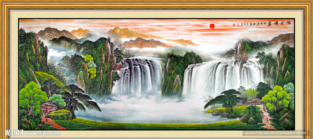 山水画