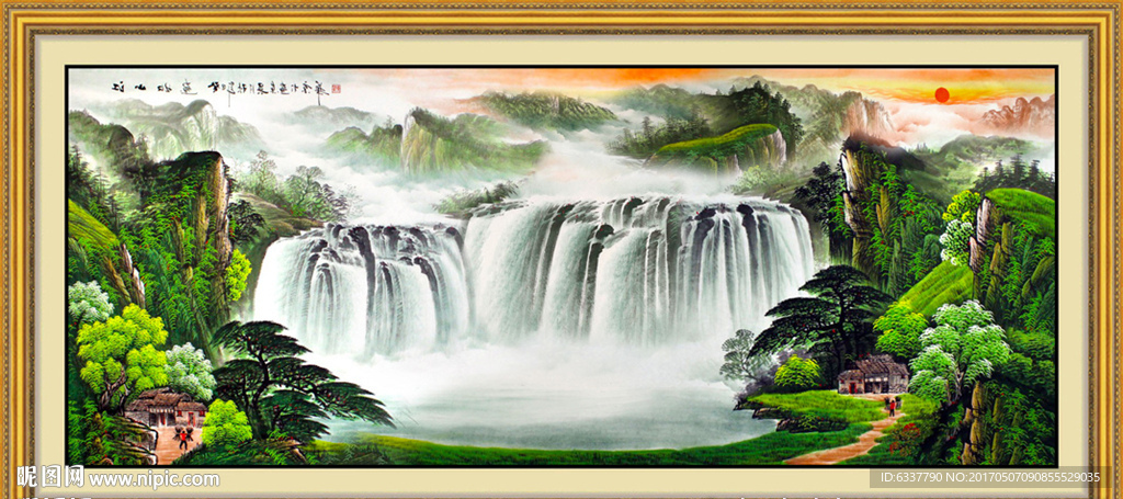 山水画