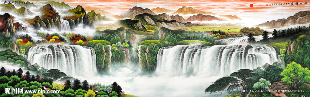 山水画