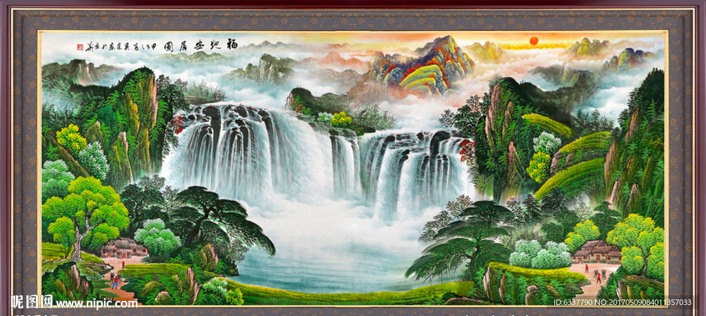 山水画