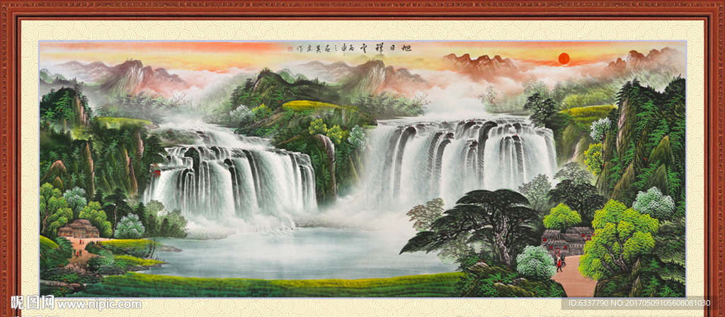 山水风景画